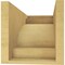 Ekena Millwork 8"W x 16"D x 8"H Wide Mediterranean Rough Cedar Woodgrain TimberThane Corbel, Primed Tan CORUR08X16X08MEDRCPR - alternate 6